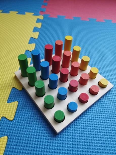 Montessori vkladačky, 