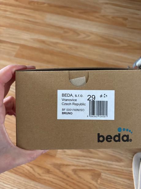 Zimné topánky barefoot, beda,29