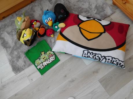 Angry birds  -  vankúš ,hračky, 