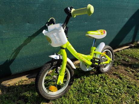 Detský bicykel 12 - dema funny green, dema,12