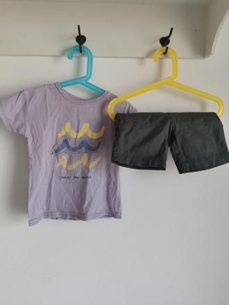 Set kraťasy +tričko, 92