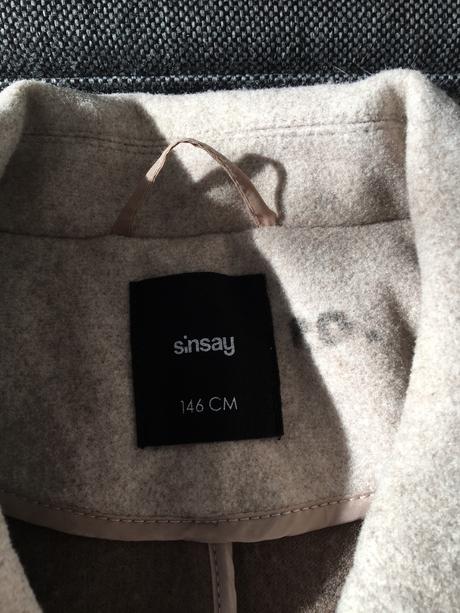 Dievčenský kabat, sinsay,146