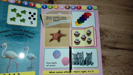 Kniha počítanie s otváracím okienkami,