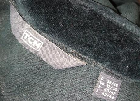 Dámsky tmavomodrý zamatový vrch (m/l), tcm,m