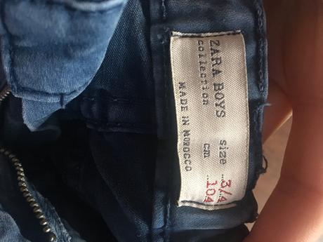 Slim nohavice , zara,104