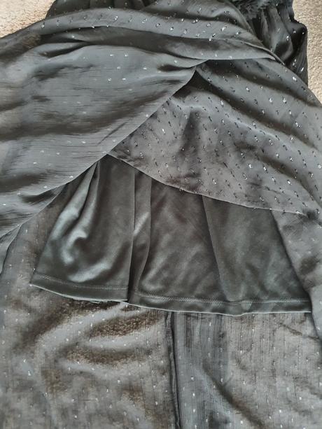 Čierne slávnostné šaty lindex 152, lindex,152