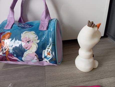 Frozen set peračník, olaf a kabelka, 