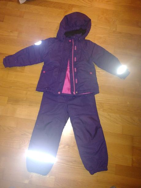 Lyžiarska súprava+2.nohavice v cene, lindex,110