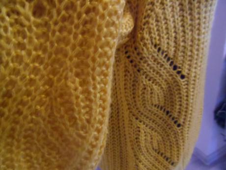 Horčicový sveter, m