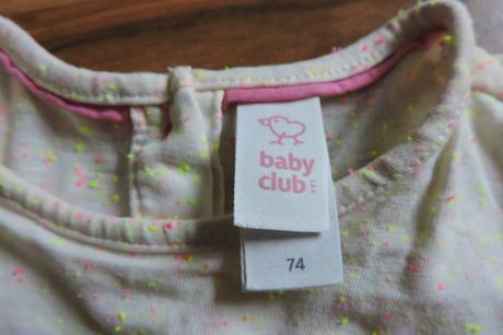 Neónový nátelník + sivý k nemu - cena spolu, baby club,74