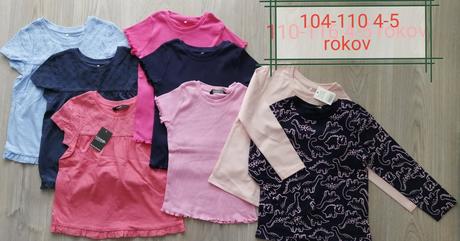 Tričká 104/110,110/116, 116/122, george,104 / 110