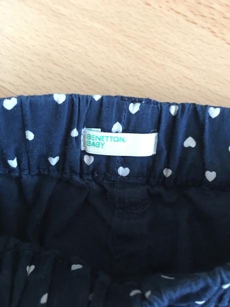 Tmavomodre tristvrtaky benetton, benetton,98