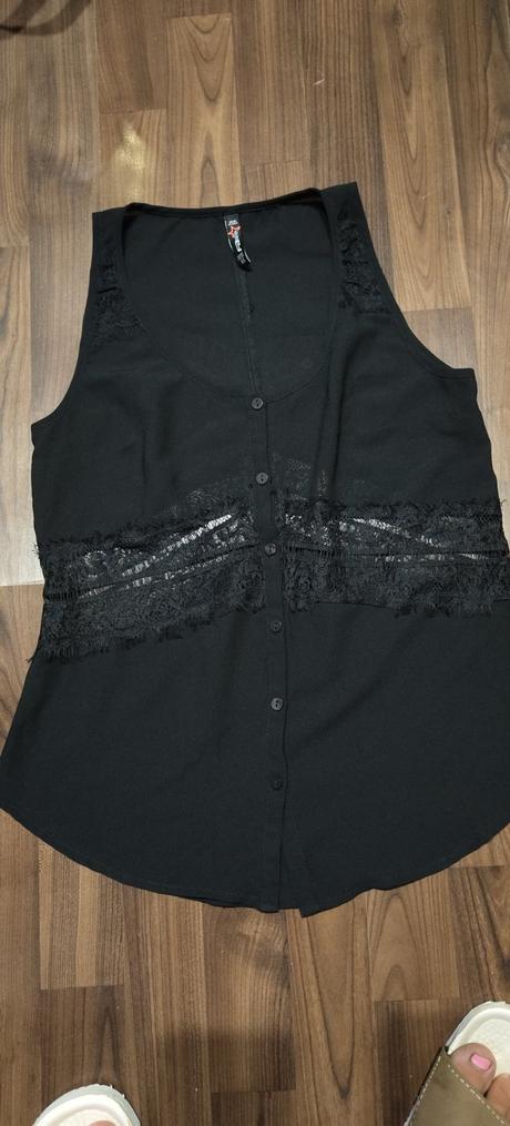 Blúzka priesvitná, xs