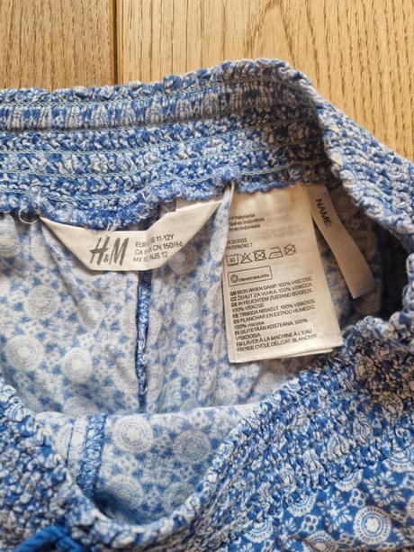 Pohodlne,letne nohavice tzv travellerky 152, h&m,146