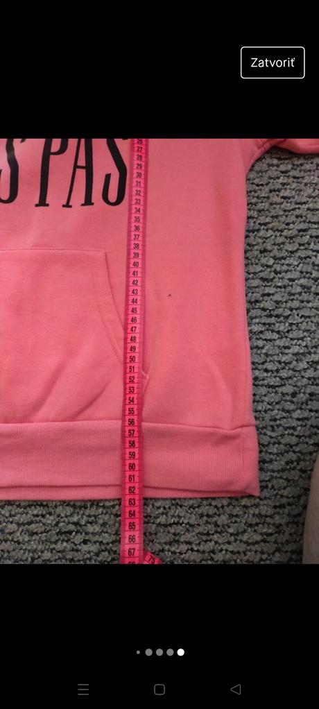 Mikina ružová, primark,m