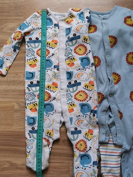 Bavlnené overaly 9-12m, f&f,80