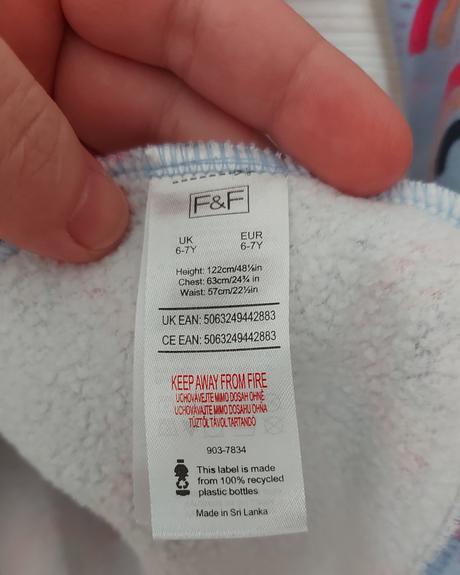 Mikinové šaty 122, f&f,122