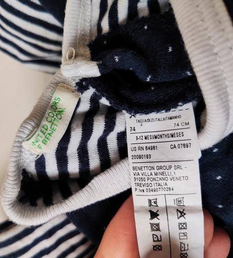 Pyžamko, benetton,80