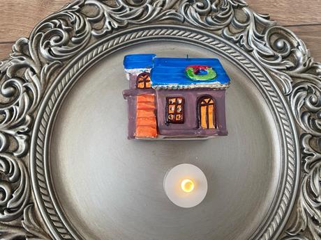 Keramické domčeky,