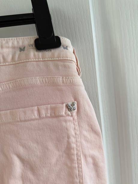 Svetloružové džínsy weekend max mara, l