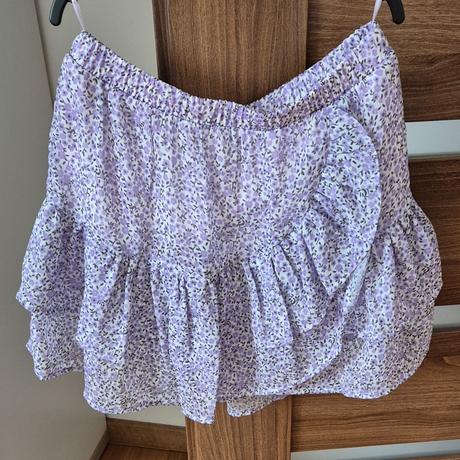 Dievčenská sukňa s tričkom, c&a,140