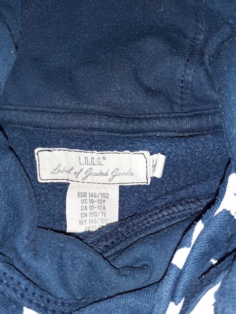 Mikina č.146/152, l.o.g.g.,146