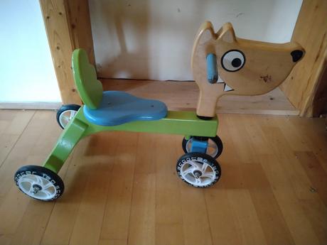 Predám drevenú trojkolku, 