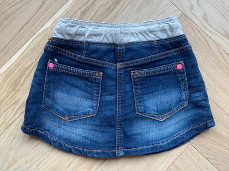 Next nenosená riflová suknička, next,98