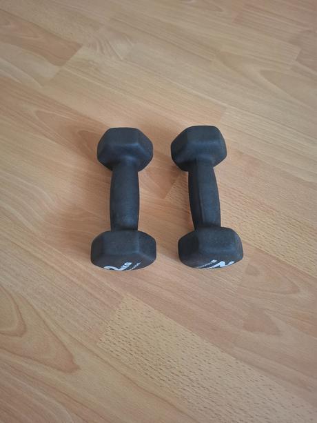 Činky 2x2kg, 