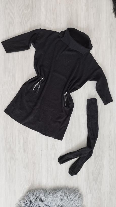 Čierne šaty/ tunika, mohito,36