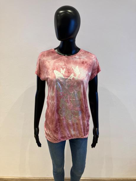 Dámske tričko s motýľmi laura scott (36), s