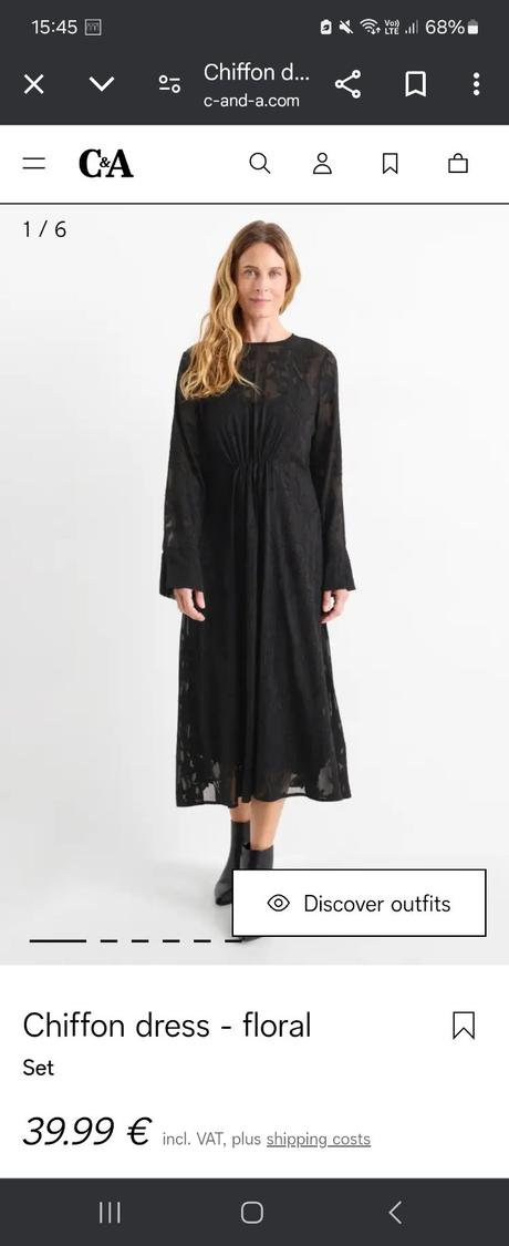 Spoločenské šaty 36, c&a,s