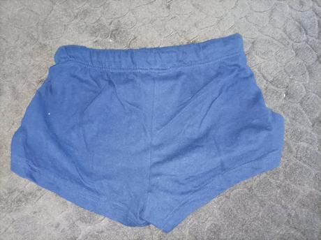 Modré letné ľahké kraťasy, 128