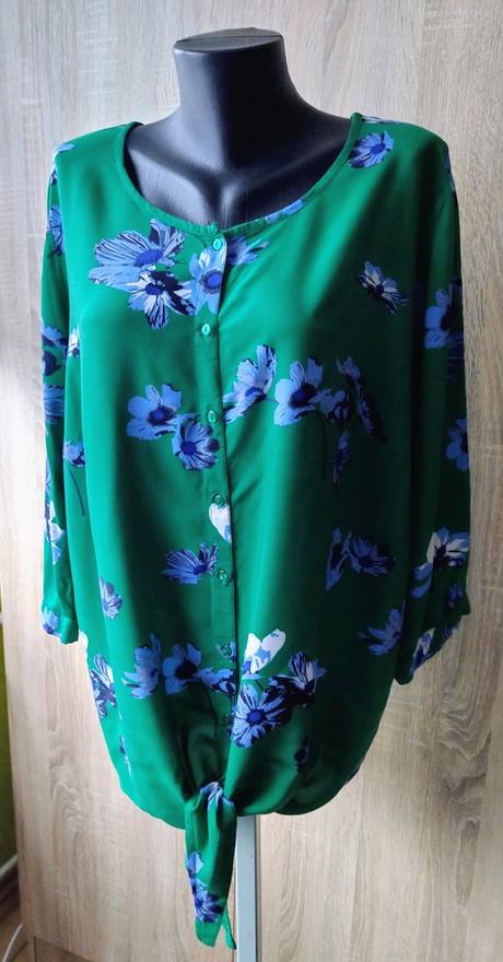 Kvetovaná blúzka, bonprix,50