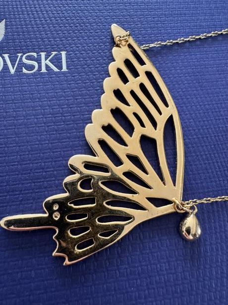 Swarovski - náhrdelník s motýľom, swarovski
