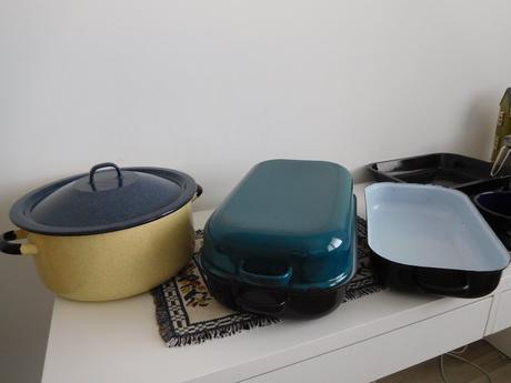 Samltované do kuchyne pekáče, hrnce, 