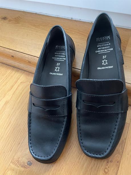 Kožené nazuvaky geox, geox,37