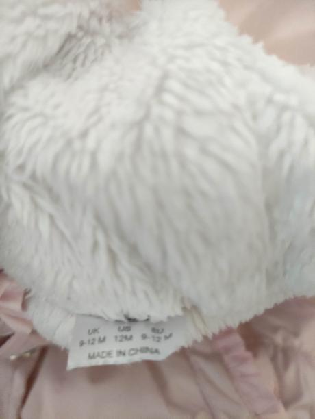 F&f ružová bunda veľ 9-12m, f&f,74