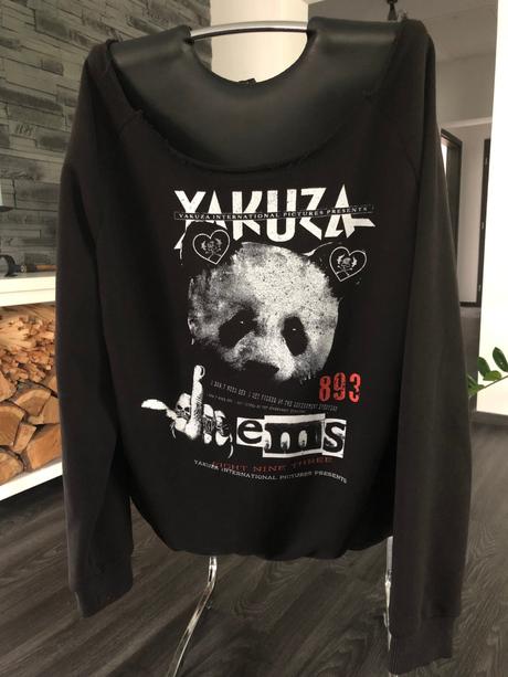 Mikina čierne dámska yakuza, l