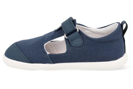 Garvalín - textilné sandálky pique azul marino, 19 / 20 / 26