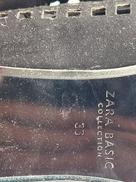 Zara trendy dierovane super jesenne clenkove cizmy, zara,36