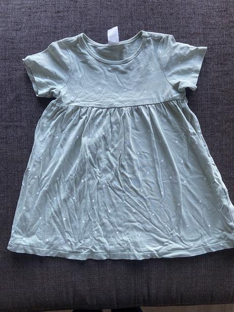 Bodkované šaty, h&m,104