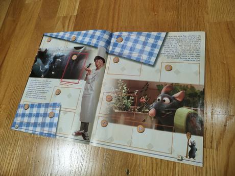 Ratatouille samolepkový album, 