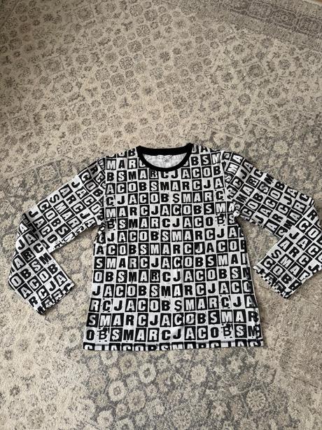 Tričko s dlhým rukávom marc jacobs, 158