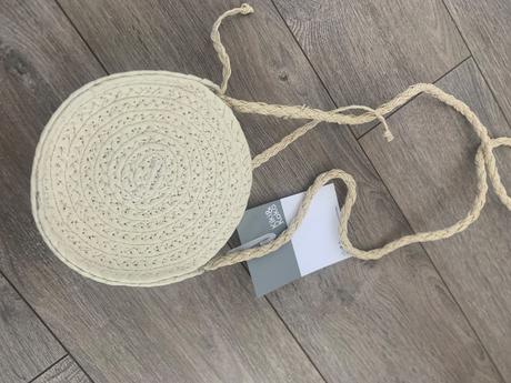 Slamená taška, nová, pepco