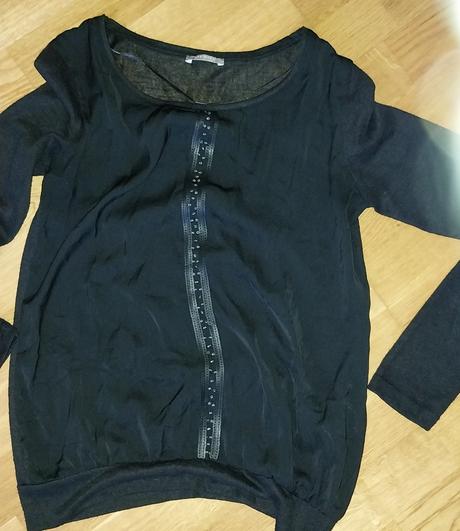 Čierny tenký pulóver zn. orsay, orsay,s