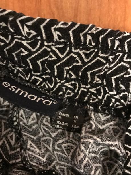 Letné nohavice, esmara,38