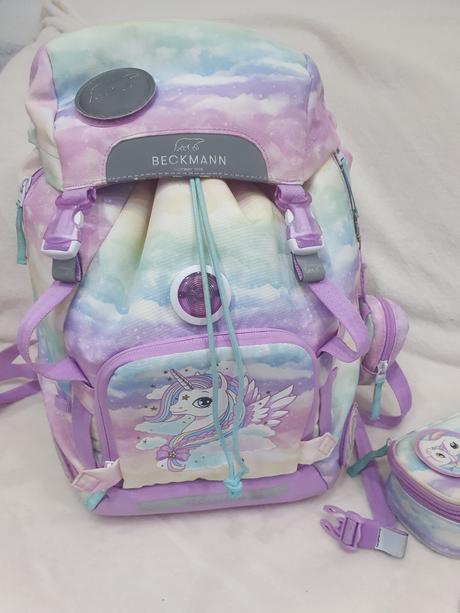 Zdravý batoh unicorn purple beckmann,