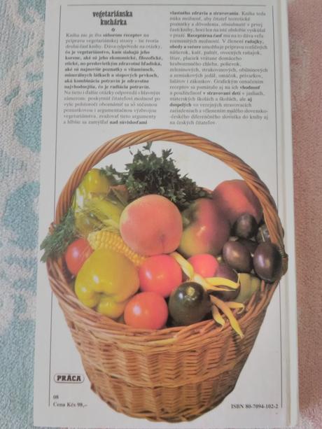 Vegetariánska kuchárka, 