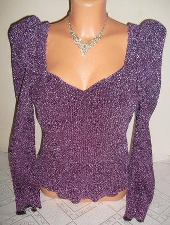 Shein luxusny trblietavy topik, m